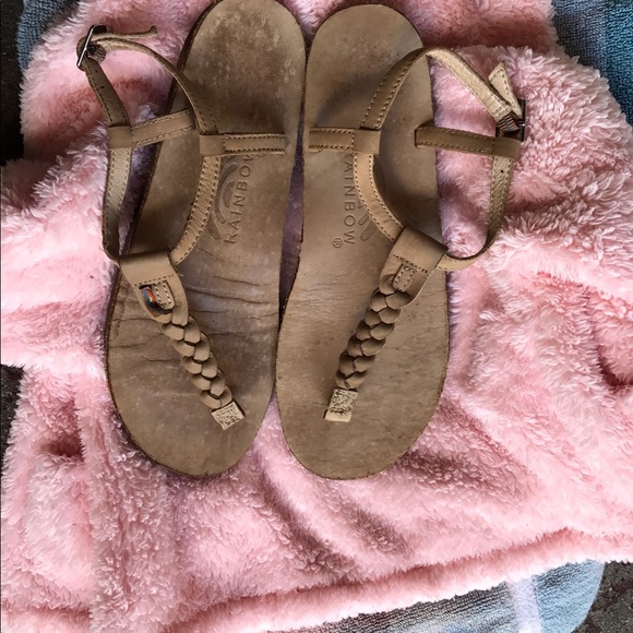 Rainbow 🌈 T-street Sandals Sierra size L - Picture 4 of 8